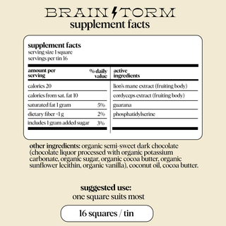 Mushroom Chocolates - Brainstorm