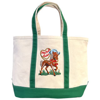 Hey Good Lookin’ Big Canvas Tote