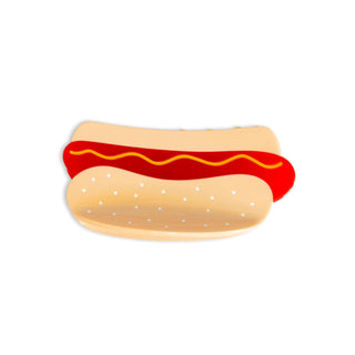 Large Hot Dog Hair Claw Clip